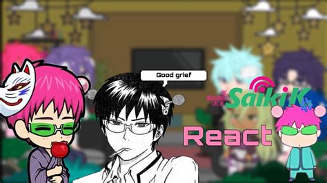 Saiki K React To Kusuo TDLOSK Gc First Video YouTube