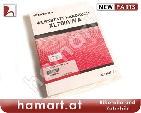 Hamart Werkstatt Handbuch Honda Honda Xl V Transalp Rd