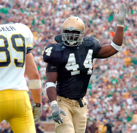 Justin Tuck Giants And Ex Notre Dame Star Wont Jinx Irish The New