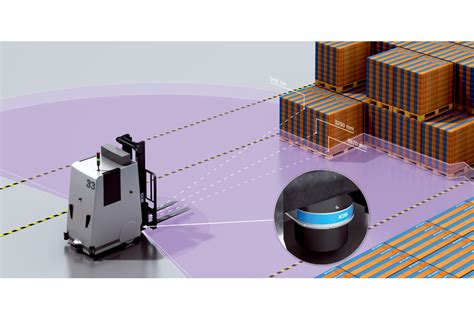 Precise Load Carrying Through Target Recognition With 3d Lidar Sensors Sick