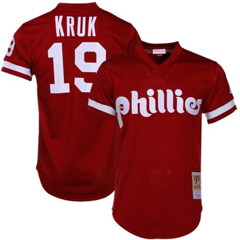 Mitchell And Ness John Kruk Philadelphia Phillies Authentic Throwback