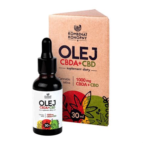 Kombinat Konopny Olejek Cbd Cbda Raw Mg Sklep Empik