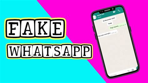 Cara Membuat Fake Chat Whatsapp Chat Whatsapp Palsu Tanpa Aplikasi