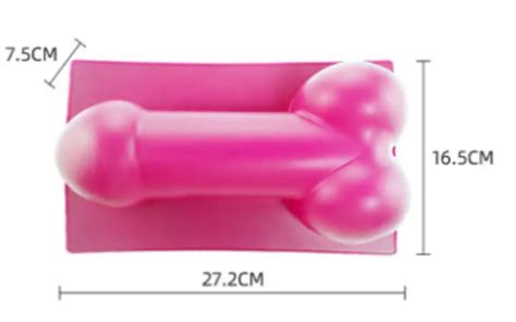 Forma Divertida De Silicone Em Formato De Penis Hora Da Despedida