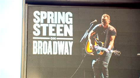 Bruce Springsteen opens Broadway in NYC with first full-capacity show ...