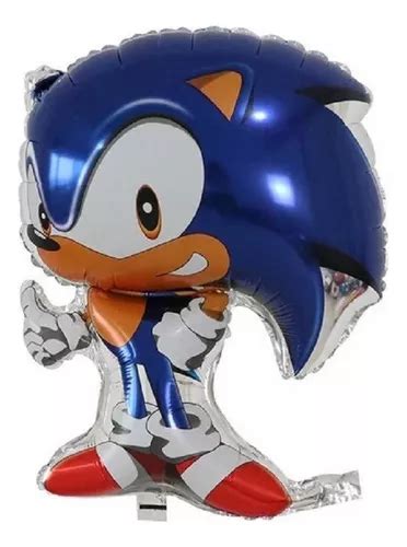 Globos Met Licos Sonic Cm Largo Meses Sin Inter S