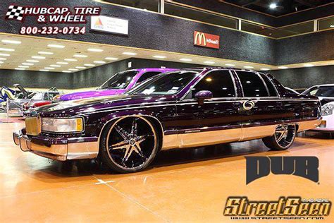 Cadillac Fleetwood Dub Big Homie Shooz S145 Chrome Wblack Paintable