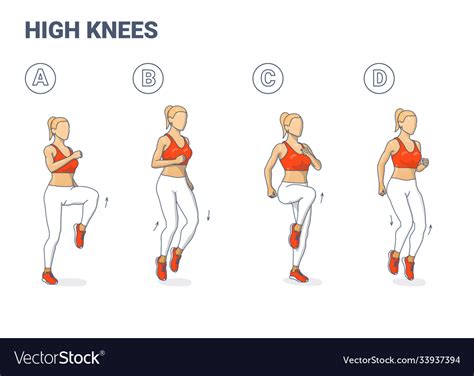 High Knees Exercise For Kids