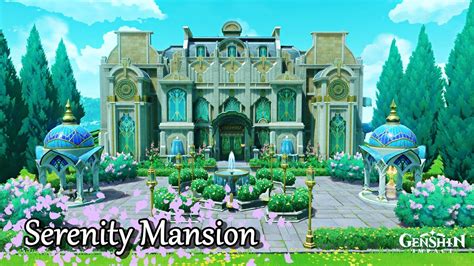 Serenity Mansion Serenitea Pot Build Tour Genshin Impact YouTube