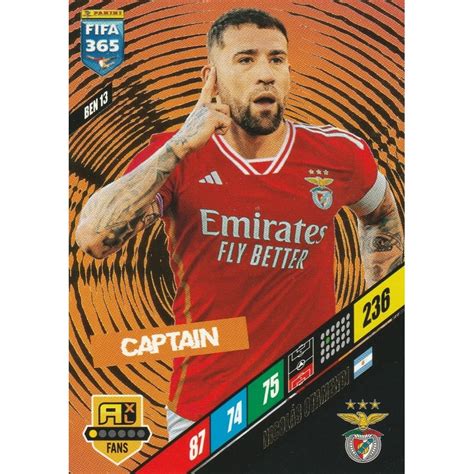 Comprar Trading Card Nicolás Otamendi Captain Panini Fifa 365 Adrenalyn