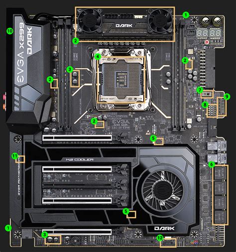 Evga X Dark Sx E Kr Lga Intel X Eatx Intel