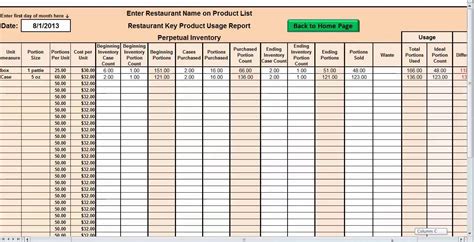 How To Do An Inventory Spreadsheet On Excel regarding Inventory Control ...