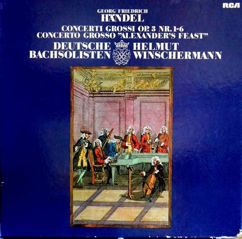 Georg Friedrich Händel Deutsche Bachsolisten Helmut Winschermann