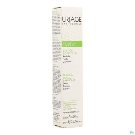 URIAGE HYSEAC BI-STICK LOTION 3 ML + STICK 1 G : Pharmacie ...