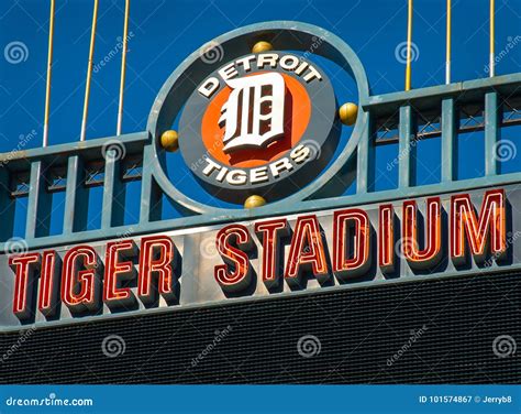 Detroits Old Tiger Stadium Demolition Editorial Photography Image Of