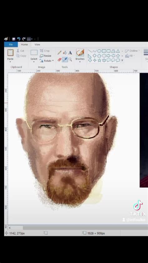 Draw realistic cartoon portrait from your photo in microsoft paint, in ...