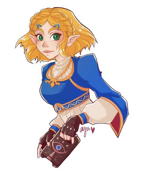 Legend Of Zelda Breath Of The Wild Sequel Art Princess Zelda Botw 2 Ayudraws Em 2024