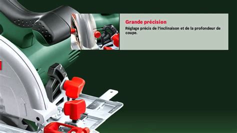 Scie Circulaire Bosch Pks 55 A Youtube