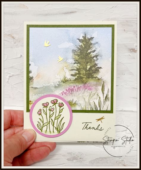 Thoughtful Wishes Easel Fun Fold Card Stampin Studio