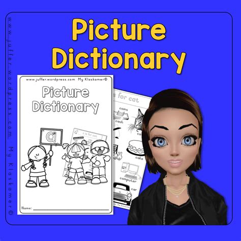 Picture Dictionary My Klaskamer Idees En Gedagtes Uit N Juffrou