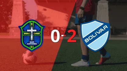 San Antonio Bulo Bulo vs Bolívar en vivo seguí el partido minuto a