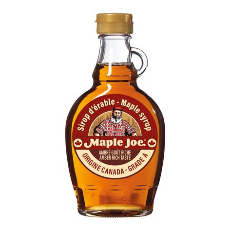 Sirop d érable pur MAPLE JOE la bouteille de 250 g à Prix Carrefour