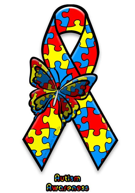 Autism Ribbon Wallpaper - ClipArt Best