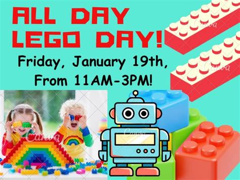 All Day LEGO Day! | Withee Public Library