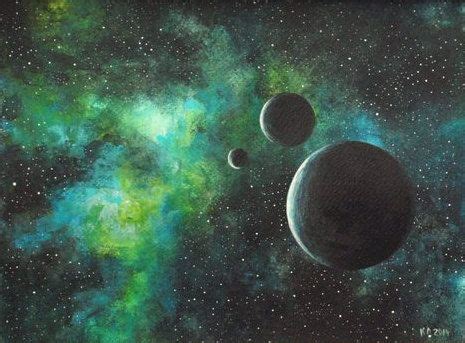 Space Painting Tutorial Acrylic : Easy Acrylic Painting For Beginners ...