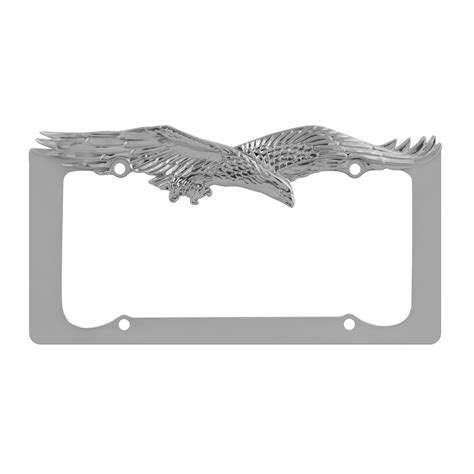 Pilot Chrome Eagle License Plate Frame