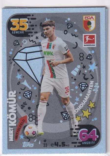 Topps Match Attax Bundesliga Rohdiamant Carte Num Ro Mert