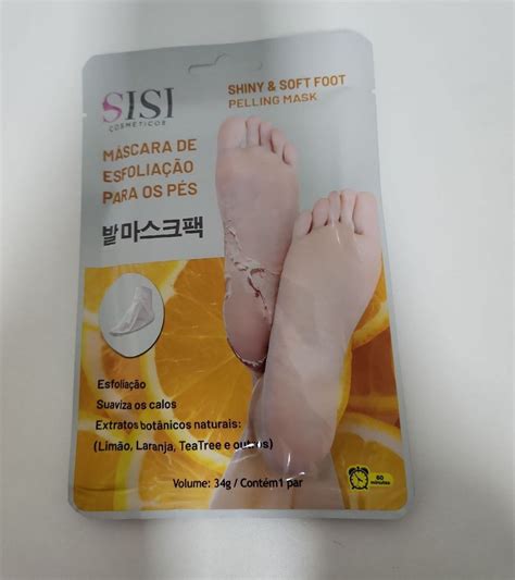 Esfoliação Para Os Pés - Máscara de Esfoliação para Os Pés Coreana | Cacareco Sisi Cosmeticos ...