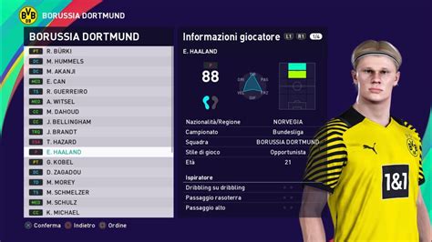 Borussia Dortmund Efootball Ps Ps Pes Player