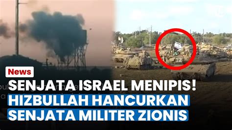 SENJATA ISRAEL MENIPIS Hizbullah Hancurkan Peralatan Militer Milik