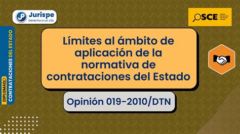 L Mites Al Mbito De Aplicaci N De La Normativa De Contrataciones Del