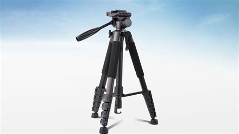 Flexible Aluminum Alloy Professional Foldable Tripod For Video Camera