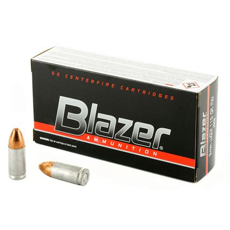 Cci Blazer 9mm Luger 115gr Fmj Ammunition 50 Rounds