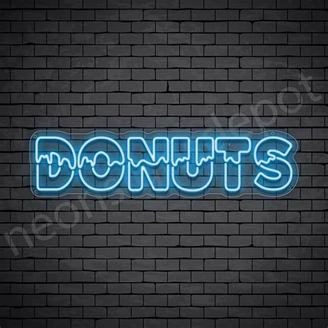 Donuts V9 Neon Sign - Neon Signs Depot