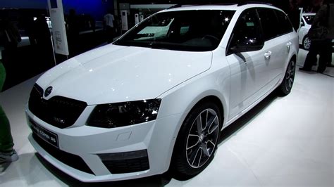 2014 Skoda Octavia Combi Rs Exterior And Interior Walkaround 2013