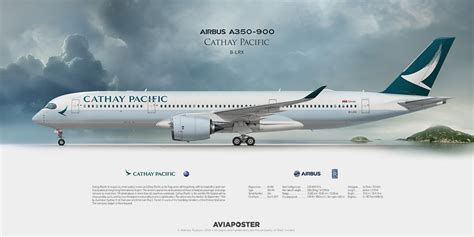 Aviaposter Profile Art Prints On Twitter Airbus A350 900 Cathay