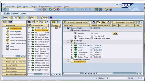 12 Activating An Infocube In Sap Business Intelligence Business