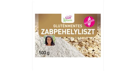 Szafi fitt gluténmentes zabpehelyliszt 500g 5999564153510 Bio webáruház