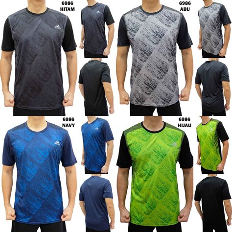 Jual Baju Olahraga Pria Kaos Olah Raga Jersey Voli Fitness