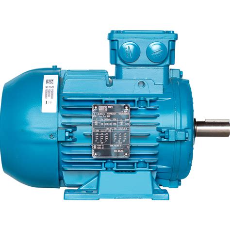 Motor Trifásico WEG 1 HP 1750 RPM IP55 220 440V IE3 Fabriles