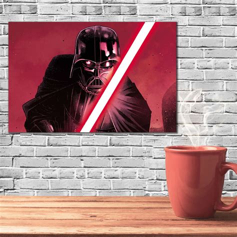 Quadro Decorativo Placa Mdf Star Wars M Elo