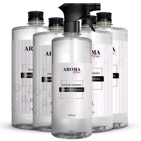 Água Perfumada Aromatizador Para Lençois Roupas E Tecidos 500ml Faz a