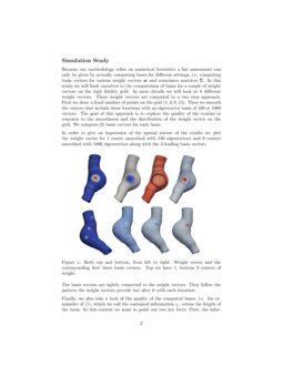 Weighted High Dimensional Data Reduction Of Finite Element Features