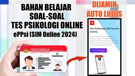 Lengkap Cara Daftar Dan Kisi Kisi Pengisian Formulir Tes Psikologi