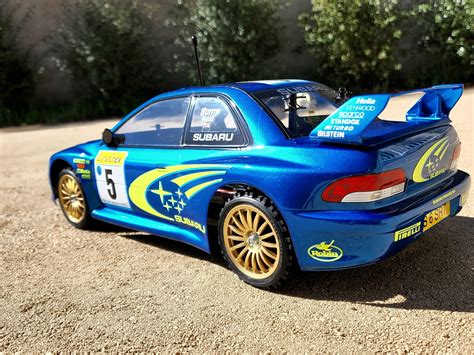 Completed My First Kit Tamiya Tt02 Subaru Impreza Monte Carlo 99 R