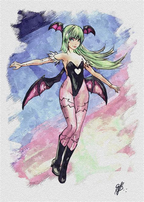 Morrigan - Darkstalkers by FrancisLugfran on DeviantArt